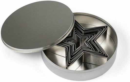 [product_category]-Blomsterbergs Cookie Cutter Set Stars, 9 Pieces-Blomsterbergs-5722001007219-100721-BLO-1