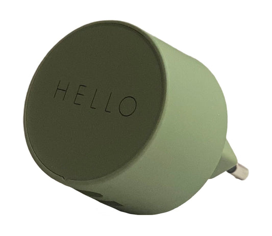 [product_category]-Design Letters Mega Charger 25 W, Forest Green-Design Letters-5710498191283-60101008FGHELLO-DES-1