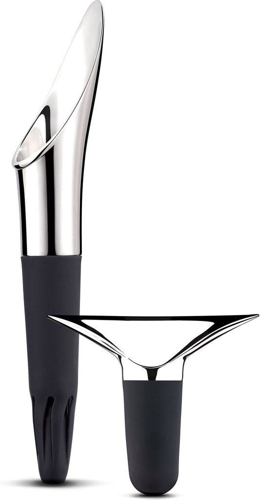 [product_category]-Georg Jensen Wine Bottle Cap & Spout, 2 Piece Set-Georg Jensen-5705145096974-3581656-GEO-1