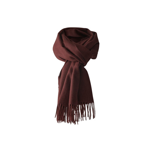 [product_category]-Silkeborg Uldspinderi Lima Scarf 60x200 Cm, Beetroot-Silkeborg Uldspinderi-5710390050282-00-1058-3524-SIL-1