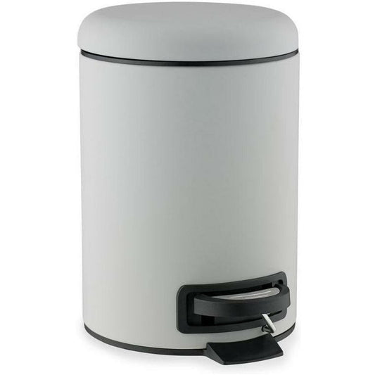 [product_category]-Södahl Mono Pedal Bucket 3 Litres, Grey-Södahl-5722009760086-976008-SOD-1