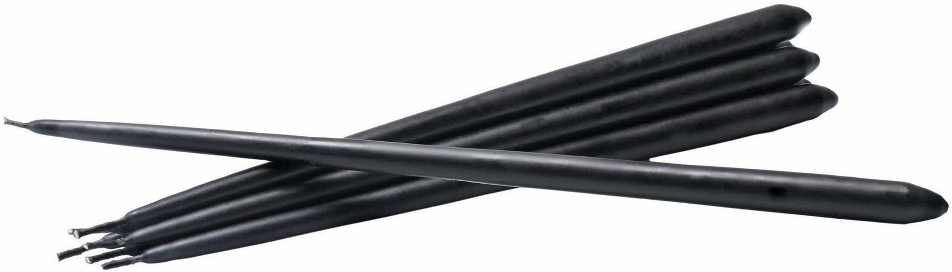 [product_category]-Stoff Nagel Candles By Ester & Erik 6 Pcs., Black-STOFF Nagel-5700002185815-36010-STO-1